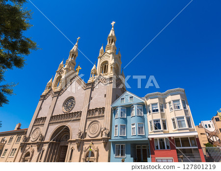 San Francisco St Peter and Paul Church at Washington Square San Francisco St Peter and Paul Church at Washington Square 127801219