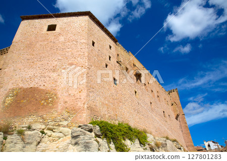 Mora de Rubielos Teruel Muslim Castle in Aragon Spain 127801283