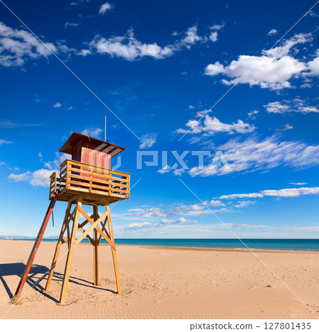 Canet de Berenguer beach in Valencia in Spain Canet de Berenguer beach in Valencia in Spain 127801435