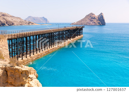 Aguilas Embarcadero el Hornillo pier Murcia Spain 127801637