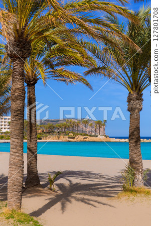 Javea Xabia playa del Arenal in Mediterranean Spain 127801708
