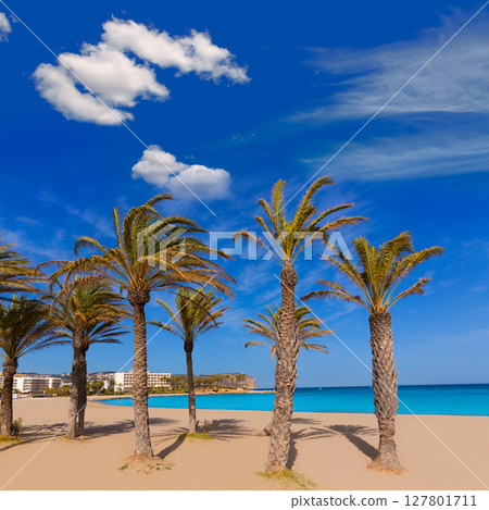 Javea Xabia playa del Arenal in Mediterranean Spain 127801711