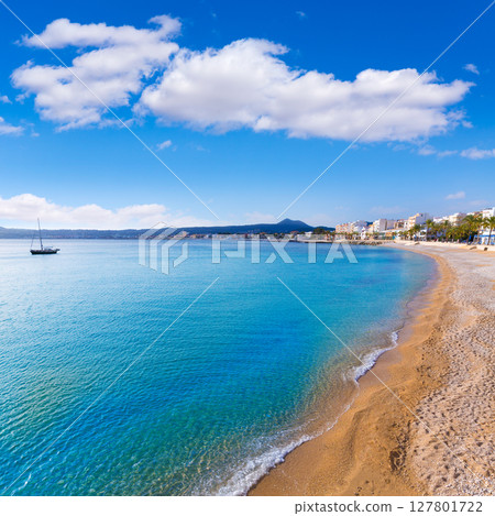 Javea Xabia Playa La Grava beach in Alicante Spain 127801722