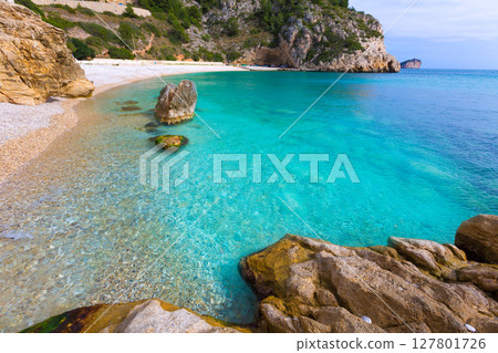 Javea La Granadella beach in Xabia Alicante Spain 127801726