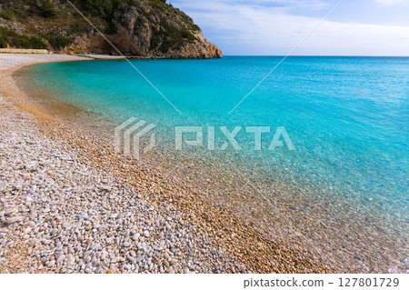 Javea La Granadella beach in Xabia Alicante Spain 127801729