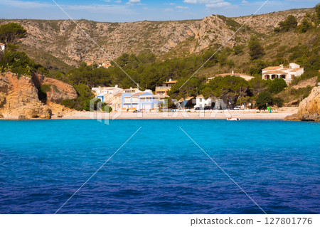 Javea Cala Granadella beach Xabia in Alicante Spain 127801776