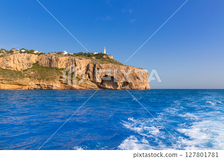 Javea Cabo la Nao Lighthouse Mediterranean Spain Javea Cabo la Nao Lighthouse Mediterranean Spain 127801781