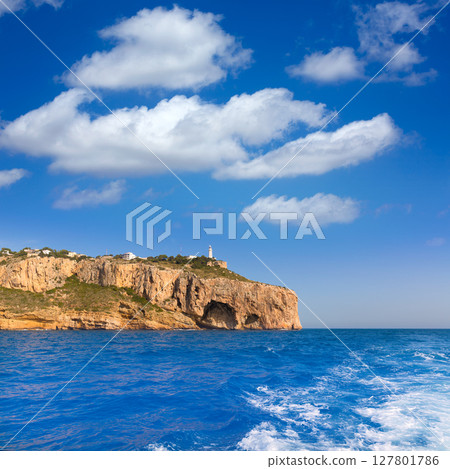 Javea Cabo la Nao Lighthouse Mediterranean Spain Javea Cabo la Nao Lighthouse Mediterranean Spain 127801786