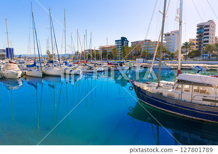 Gandia Nautico Marina boats in Mediterranean Spain Gandia Nautico Marina boats in Mediterranean Spain 127801789