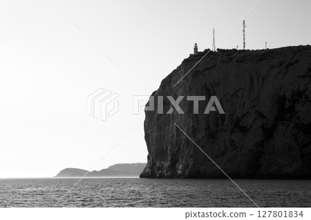 Cabo de San Antonio cape in Javea Denia at Spain Cabo de San Antonio cape in Javea Denia at Spain 127801834
