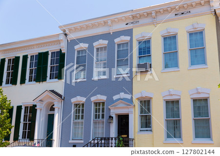 Georgetown historical district facades Washington Georgetown historical district facades Washington 127802144