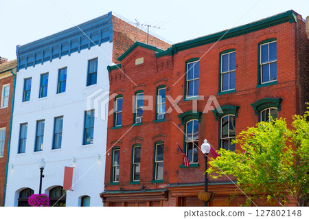 Georgetown historical district facades Washington Georgetown historical district facades Washington 127802148