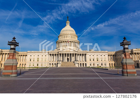 Capitol building Washington DC east facade US 127802176