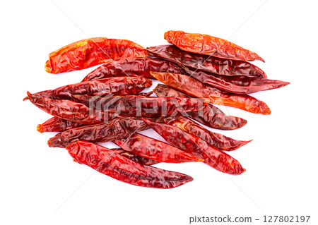 Chile de arbol seco dried hot Arbol pepper Chile de arbol seco dried hot Arbol pepper 127802197
