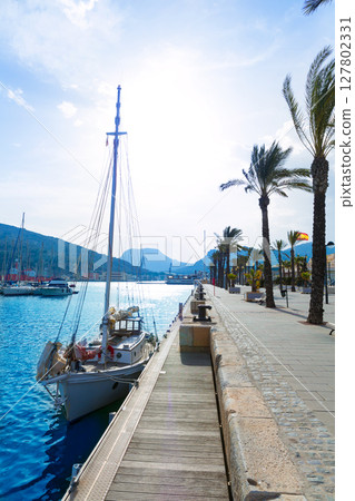 Cartagena Murcia port marina in Spain 127802331