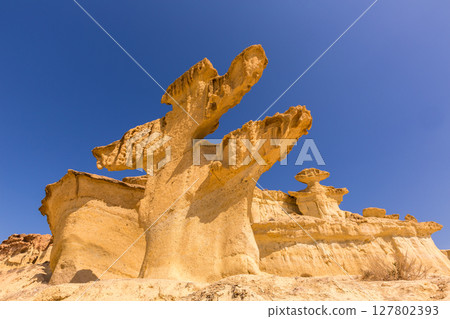 Bolnuevo Mazarron eroded sandstones Murcia Bolnuevo Mazarron eroded sandstones Murcia 127802393