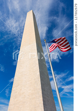 Washington Monument in District of Columbia DC 127802679