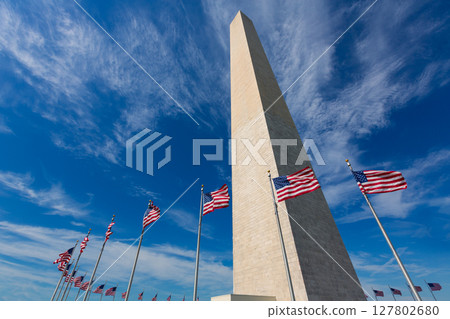 Washington Monument in District of Columbia DC 127802680
