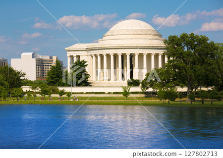 Thomas Jefferson memorial in Washington DC Thomas Jefferson memorial in Washington DC 127802713