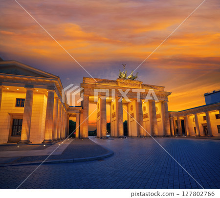 Berlin Brandenburg Gate Brandenburger Tor 127802766