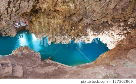 Cenote Xkeken sinkhole in Valladolid Mexico Cenote Xkeken sinkhole in Valladolid Mexico 127802969