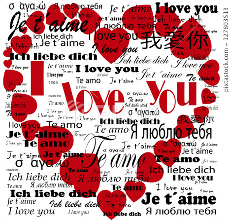 big set of happy valentines day big set of happy valentines day 127803513