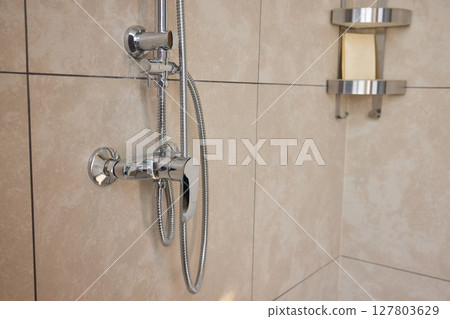 Modern Integrated Shower and Spa Unit The ultimate blend of luxury, comfort, and efficiency Modern Integrated Shower and Spa Unit The ultimate blend of luxury, comfort, and efficiency 127803629