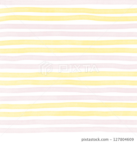 Pink Yellow Hand Drawn Stripe Line Background Pattern Overlay 127804609