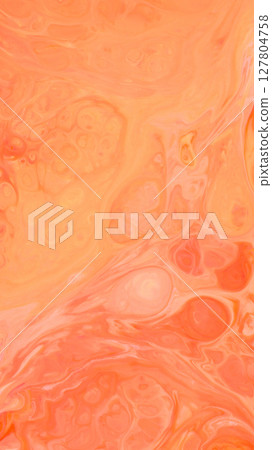 Glossy Fluid Texture with Swirling Pattern in Warm Pastel Colors Glossy Fluid Texture with Swirling Pattern in Warm Pastel Colors 127804758