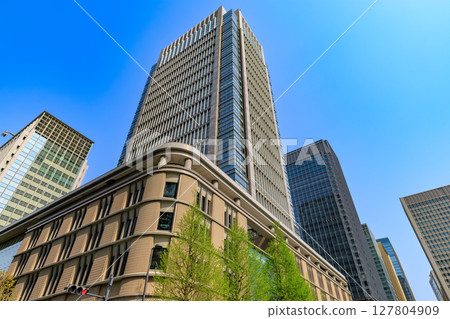 東京千代田區丸之內城市景觀丸之內大廈 東京千代田區丸之內城市景觀丸之內大廈 127804909