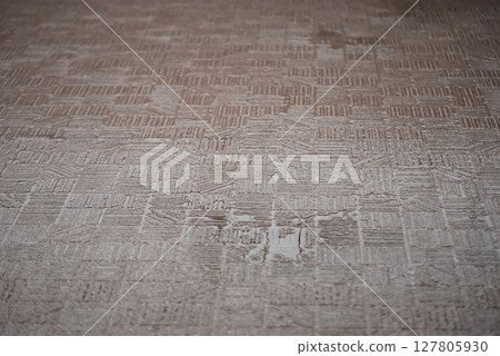 Raindrops falling on the balcony 127805930