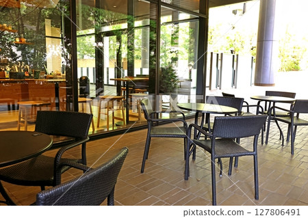 咖啡館露台 127806491