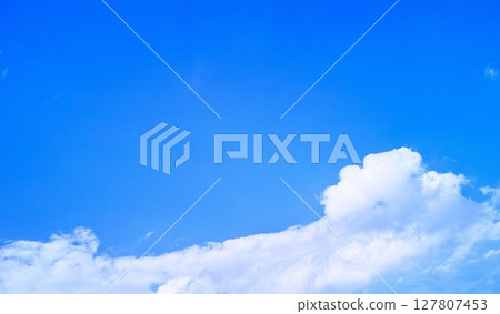 Blue sky and cloud image 127807453