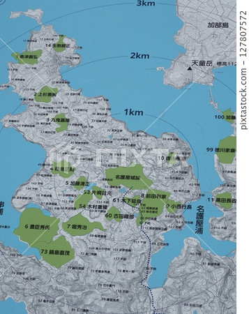 Nagoi城堡廢墟風景 127807572
