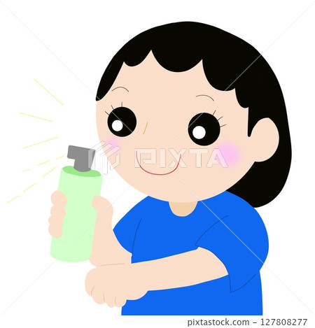 How to use insect repellent spray 127808277