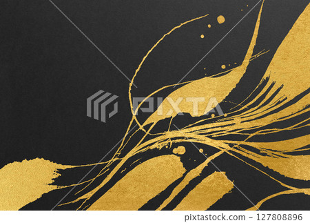 日式背景與金筆藝術 日式背景與金筆藝術 127808896