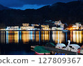 Atami Port photographed at dawn in Atami 127809367