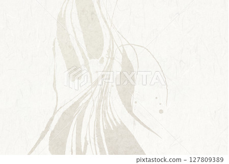 白色日式和紙背景 127809389