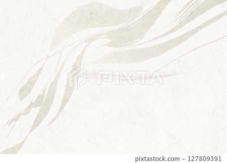 White Japanese style washi paper background 127809391