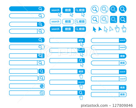 Search icon blue 127809846