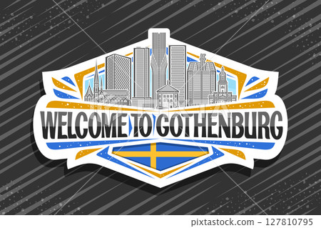 Vector logo for Gothenburg Vector logo for Gothenburg 127810795