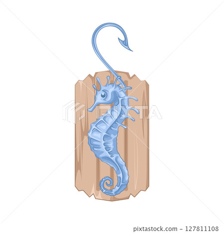 Illustration of Seahorse 127811108