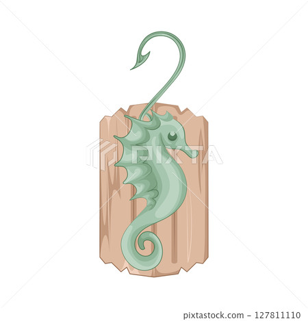 Illustration of Seahorse Illustration of Seahorse 127811110