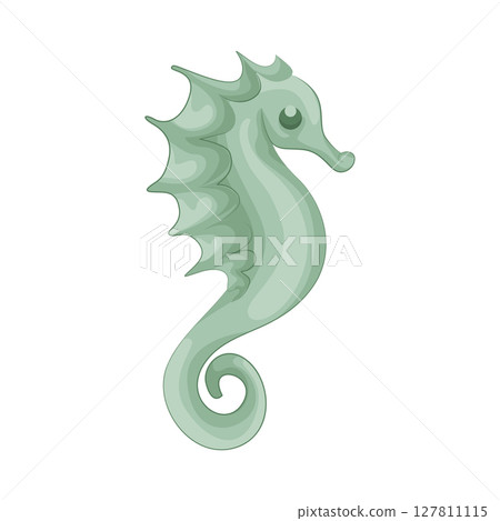 Illustration of Seahorse Illustration of Seahorse 127811115