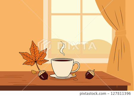 Autumn Coffee Break 127811396