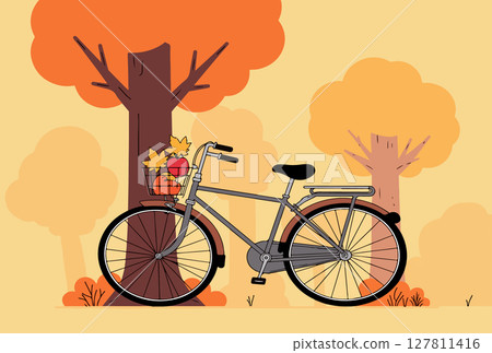 Autumn Bicycle Ride 127811416