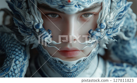 漂亮的龍鎧 127811823