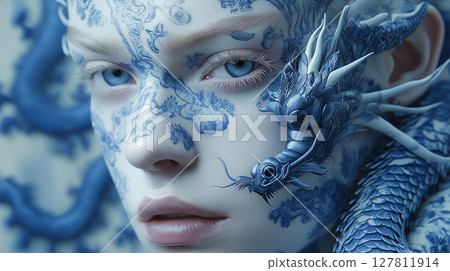 Beautiful dragon armor 127811914