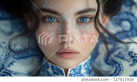 漂亮的龍鎧 127811916