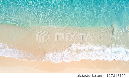 Water surface, sea surface, bird's-eye view 127812121